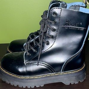 Dr Martens platform boots